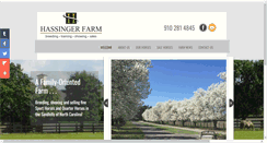 Desktop Screenshot of hassingerfarm.com