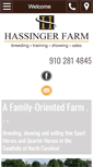 Mobile Screenshot of hassingerfarm.com